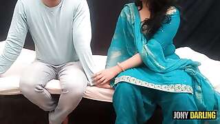 Damaad ji meri gaand maar lo, Please fuck me in the ass, first time anal sex by indian saas, real homemade sex video