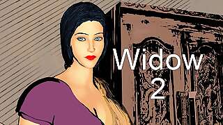 Widow was being fucked secretly at night