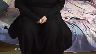 Tamil desi aunty wears burqa and hijab to meet her Ex boyfriend - Indian Desi Sex clear Hindi Audio (Romantic Fuck)
