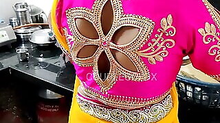 Komal with Kichen choda