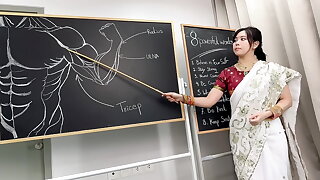 Indian Fitness Trainer Teach Hardcore Sex Exercises