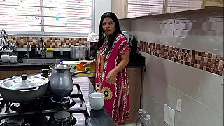 Hot mature woman gets fucked by her stepson